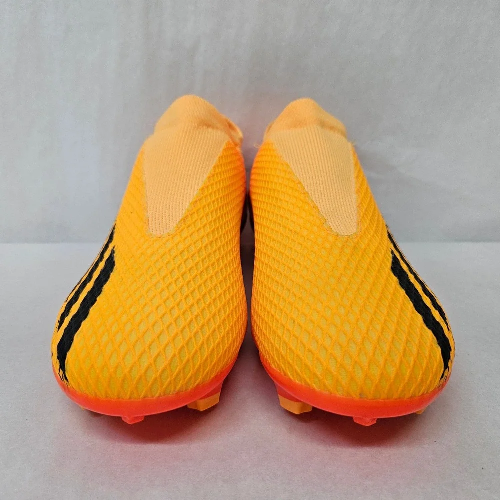 Adidas X Speedportal.3 LL FG Laceless Soccer Cleat GZ5067 Solar Gold Mens Size 7